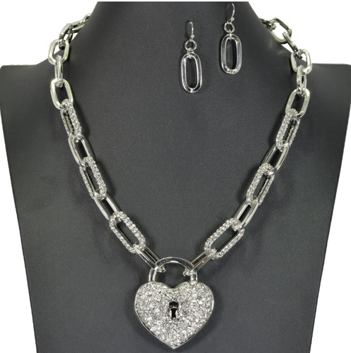 THE LUXE NK GLAM GIRL LUXURY JEWELRY COLLECTION - NK GLAM GIRL METAL NECKLACE SETS- VOLUME 1