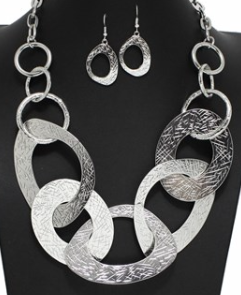 THE LUXE NK GLAM GIRL LUXURY JEWELRY COLLECTION - NK GLAM GIRL METAL NECKLACE SETS- VOLUME 1