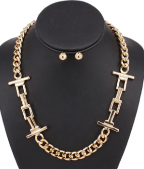 THE LUXE NK GLAM GIRL LUXURY JEWELRY COLLECTION - NK GLAM GIRL METAL NECKLACE SETS- VOLUME 1