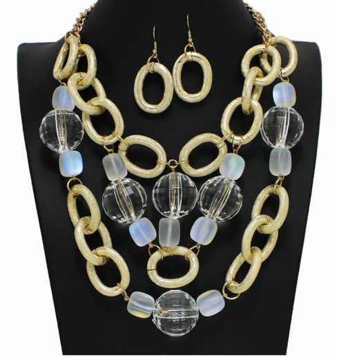 THE LUXE NK GLAM GIRL CUSTOM JEWELRY COLLECTION - NIKOLE'S CUSTOM NECKLACE SETS - VOLUME 1