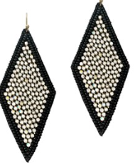 THE LUXE NK GLAM FLY WESTERN GLAM GIRL RHINESTONE EARRINGS - VOLUME 1