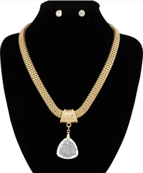 THE LUXE NK GLAM GIRL LUXURY JEWELRY COLLECTION - NK GLAM GIRL METAL NECKLACE SETS- VOLUME 1