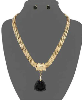 THE LUXE NK GLAM GIRL LUXURY JEWELRY COLLECTION - NK GLAM GIRL METAL NECKLACE SETS- VOLUME 1