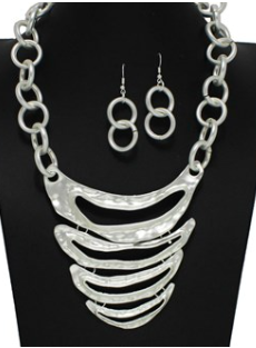 THE LUXE NK GLAM GIRL LUXURY JEWELRY COLLECTION - NK GLAM GIRL METAL NECKLACE SETS- VOLUME 1