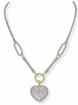 THE LUXE NK GLAM GIRL LUXURY JEWELRY COLLECTION -SILVER/GOLD HEART COLLECTION-VOLUME 1