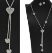 THE LUXE NK GLAM GIRL LUXURY JEWELRY COLLECTION -SILVER/GOLD HEART COLLECTION-VOLUME 1