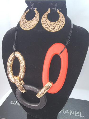 THE LUXE NK GLAM CUSTOM NECKLACE & STACK SET - NKSET104