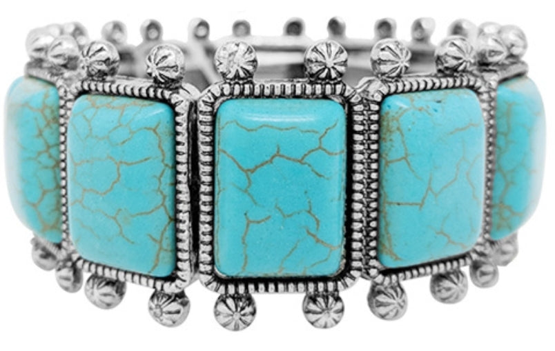 Premium Linen Bracelet Stand And Watch Rack Elegant Turquoise